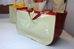 Krepšys iš tentinės PVC medžiagos